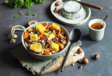 Salade tiède de lentilles Selles-sur-Cher AOP