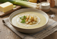 Velouté poireaux et pommes de terre