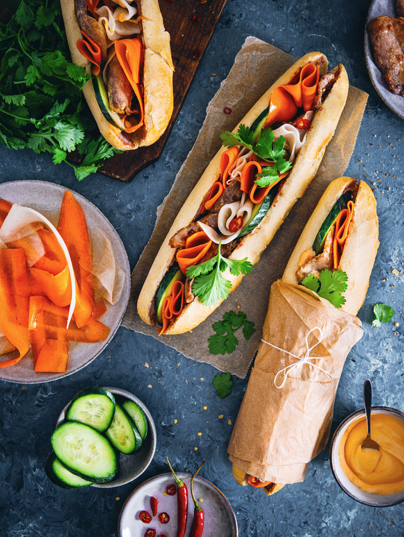 Bánh mi rôti de porc