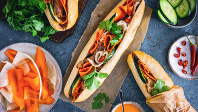 Bánh mi rôti de porc