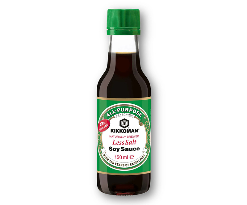 Sauce soja à teneur en sel réduite