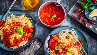 Spaghetti all’arrabbiata