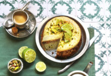 Cheesecake courgette citron