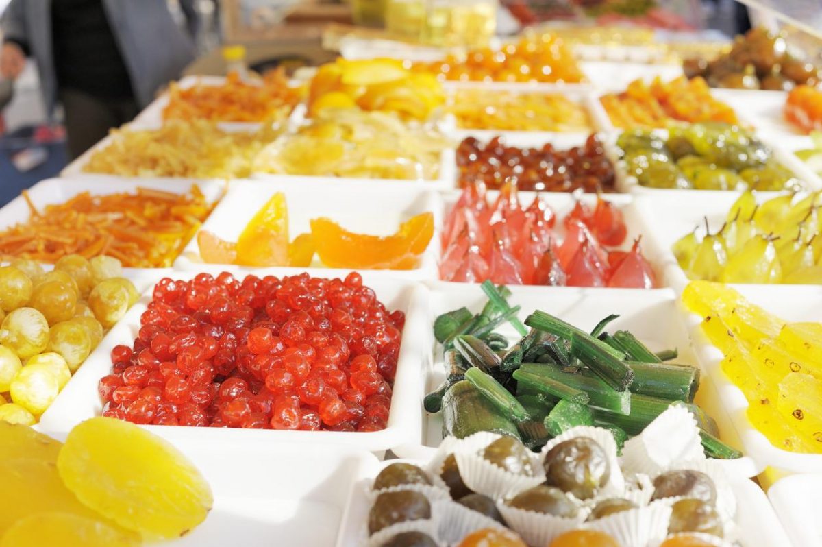 Les fruits confits d'Apt des mets délicieux A Vos Assiettes
